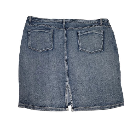 Lexi Denim Skirt Potassium Wash - Picture 4 of 6